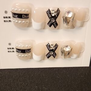 Dior Pearl and Crystal Nail Art Set